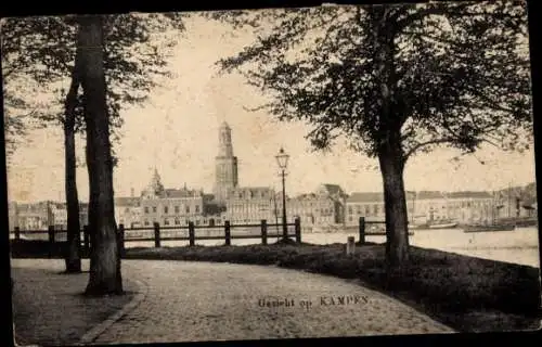 Ak Kampen Overijssel Niederlande, Teilansicht