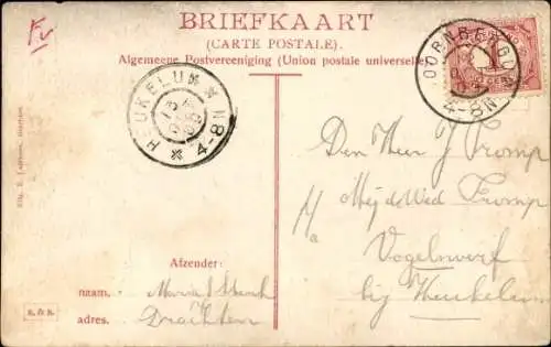 Ak Olterterp Friesland Niederlande, Haus Olterterp