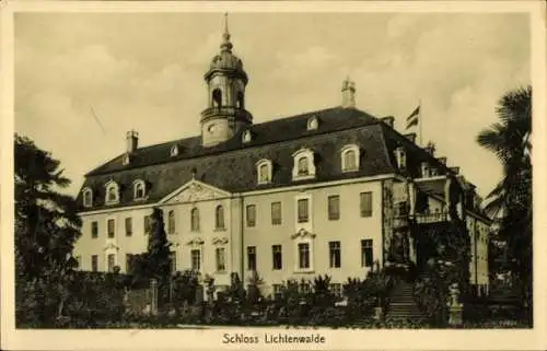 Ak Lichtenwalde Zschopautal, Blick auf das Schloss Lichtenwalde