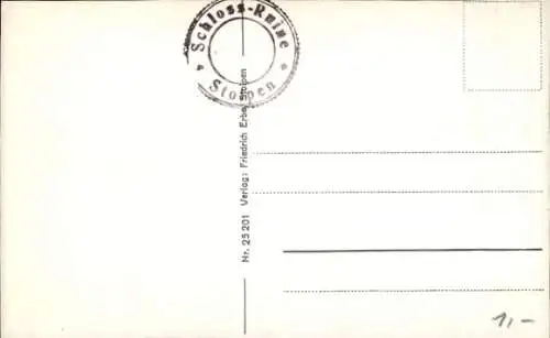 Ak Stolpen in Sachsen, Kirche und Schloss