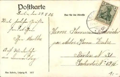 Ak Bernburg an der Saale