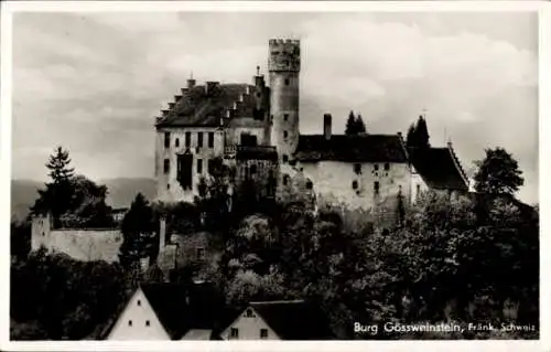 Ak Gössweinstein Gößweinstein in Oberfranken, Burg