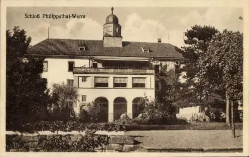 Ak Philippsthal an der Werra, Schloss