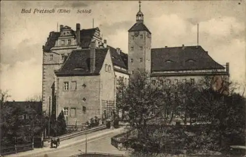 Ak Pretzsch an der Elbe Bad Schmiedeberg, Schloss