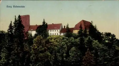 Ak Raben Rabenstein im Fläming, Burg Rabenstein