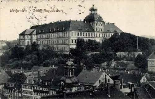 Ak Weißenfels an der Saale, Schloss Augustusburg