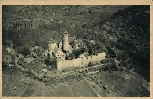 Ak Bamberg in Oberfranken, Altenburg, Fliegeraufnahme