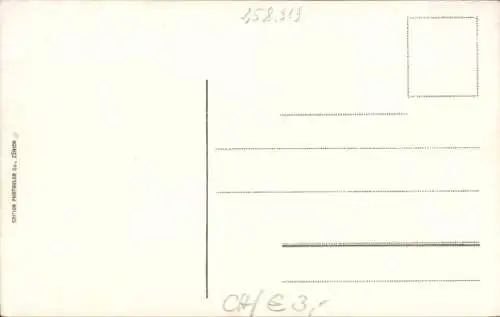 Ak Interlaken Kt. Bern Schweiz, Partie auf dem Höhenweg, Passanten
