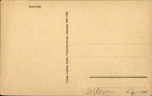 Ak Jawornica Jauernig Niederschlesien, Straße, Häuser