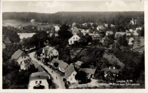 Ak Lagow Neumark, Blick vom Schloßturm