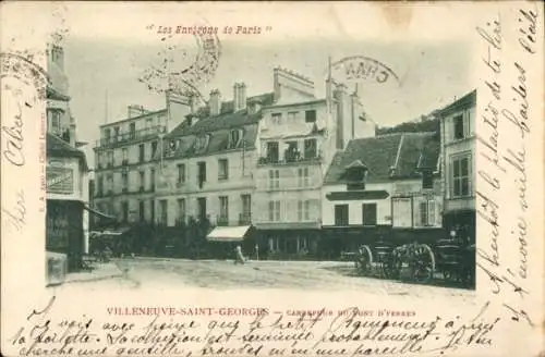 CPA Villeneuve Saint Georges Val de Marne, Carrefour