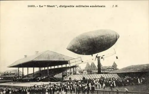 Ak Ballon Dirigeable Le Start, Le Start dirigeable militaire americain