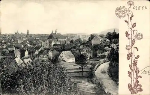 Ak Görlitz in der Lausitz, Panorama