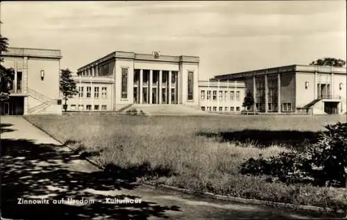 Ak Ostseebad Zinnowitz auf Usedom, Kulturhaus