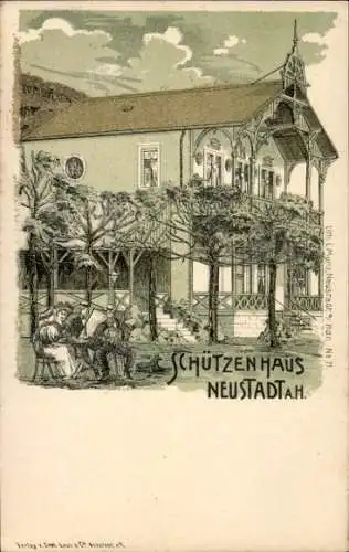 Litho Neustadt an der Weinstraße, Schützenhaus