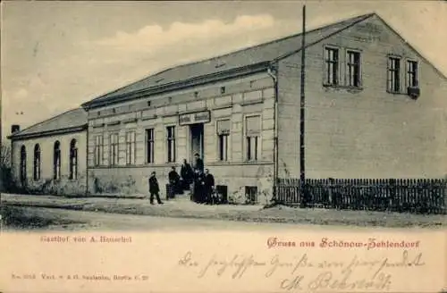 Ak Berlin Zehlendorf Schönow, Gasthof von A. Henschel