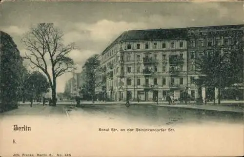 Ak Berlin Wedding, Schulstraße, Reinickendorfer Straße