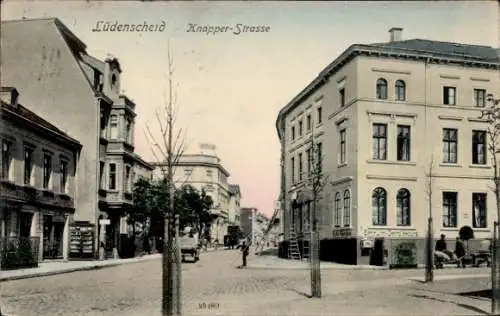 Ak Lüdenscheid im Märkischen Kreis, Knapper-Straße