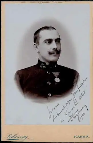 Foto Kuk Armee, Soldat in Uniform, Portrait