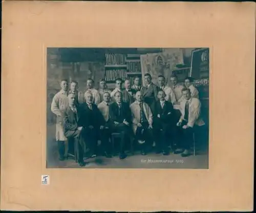 Foto Szczecin Stettin Pommern, Gr. Meisterkursus 1920, Städtische Handwerkerschule