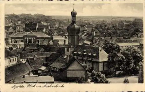 Ak Apolda in Thüringen, Martinskirche