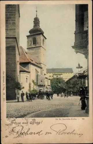 Ak Praha Prag Tschechien, Kirche