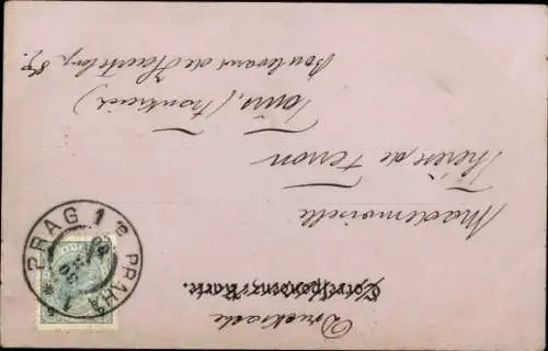 Ak Praha Prag Tschechien, Melantrichgasse