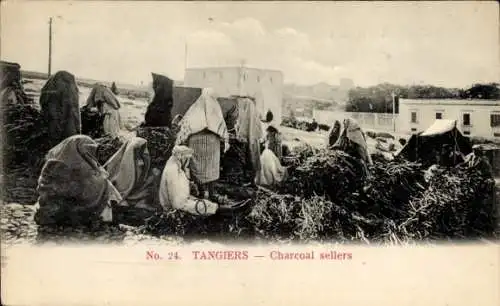 PC Tangiers Tangier Morocco, Charcoal sellers