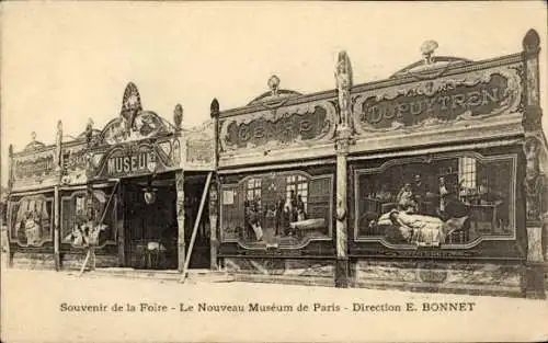 CPA Paris, Nouveau Museum, Direction E. Bonnet, La Foire