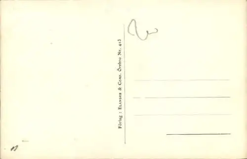 Ak Degerfors Schweden, Straße