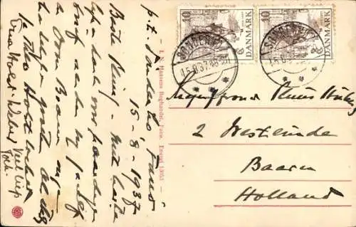 Ak Fanø Fanö Dänemark, Nordby