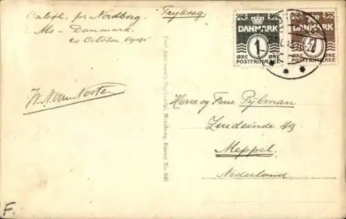 Ak Nordborg Sogn Dänemark, Storegade