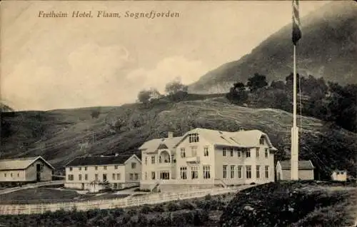 Ak Sognefjord Norwegen, Fretheim-Hotel, Flaam