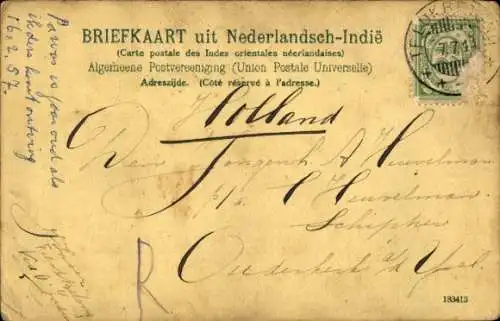 Ak Semarang Java Indonesien, Stadhuis, Postkantoor