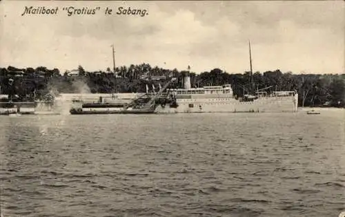 Ak Sabang Indonesien, Mailboot Grotius