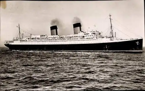 Ak Dampfer Ile de France, CGT, French Line