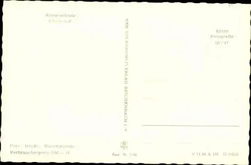 Ak Ostseebad Warnemünde Rostock, Fährschiff