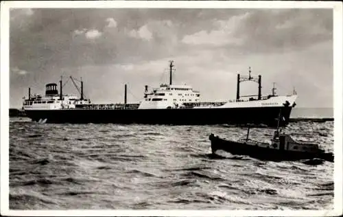 Ak Frachter Esmeralda, compagnie auxiliaire de navigation