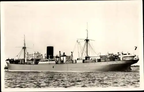 Ak Frachtschiff M.S. Tosari, Koninklijke Rotterdamsche Lloyd KRL
