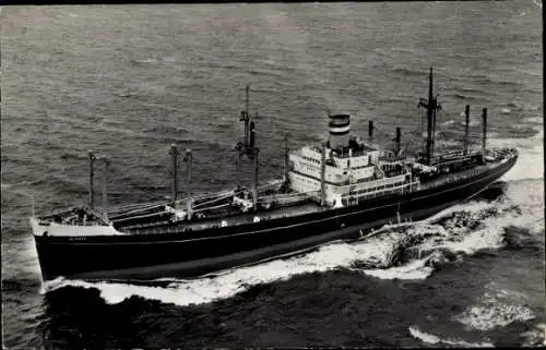 Ak Frachtschiff S.S. Almdyk, Holland-America Line HAL