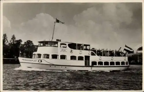 Ak Schiff M.S. Prinsesseplaat