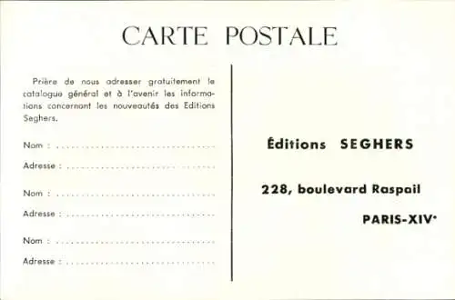 CPA Disques Poetes d'Aujourd'hui, Grand Prix du Disque de l'Academie Charles Cros