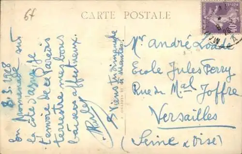 Ak Saint Raphaël Var, Meeresbadeanstalt