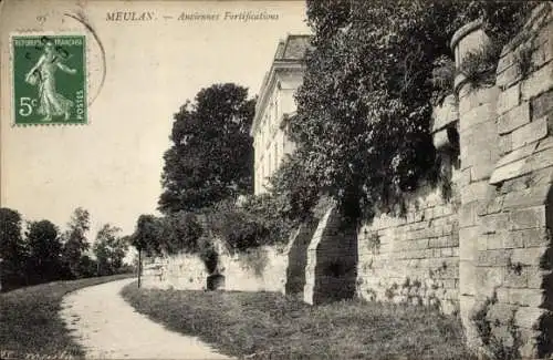 Ak Meulan en Yvelines,  Anciennes Fortifications