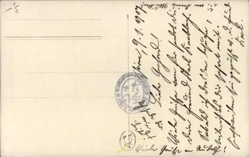 Foto Ak Soldat in Uniform, Standportrait, I WK