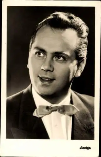 Ak Sänger Herbert Klein, Portrait, Autogramm