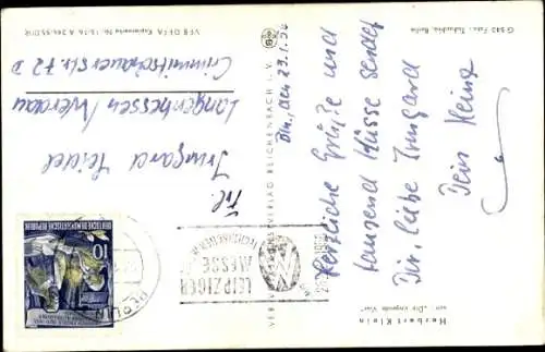 Ak Sänger Herbert Klein, Portrait, Autogramm