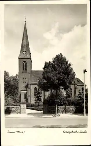 Ak Finow Eberswalde Mark, Evangelische Kirche