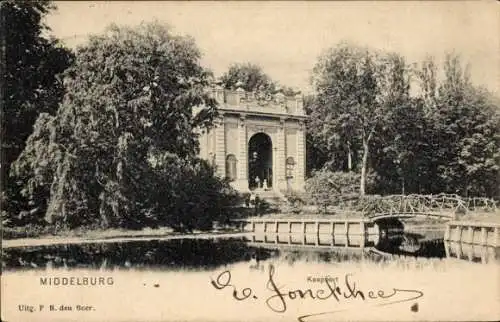 Ak Middelburg Zeeland Niederlande, Jonckheer, Middelburg