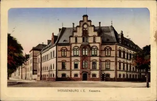 Ak Wissembourg Weißenburg Elsass Bas Rhin, Kaserne